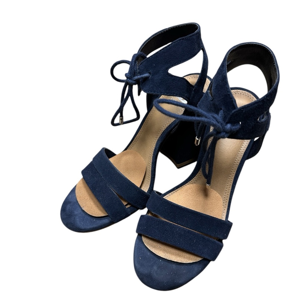 Elegant Navy Blue Women's Sandals